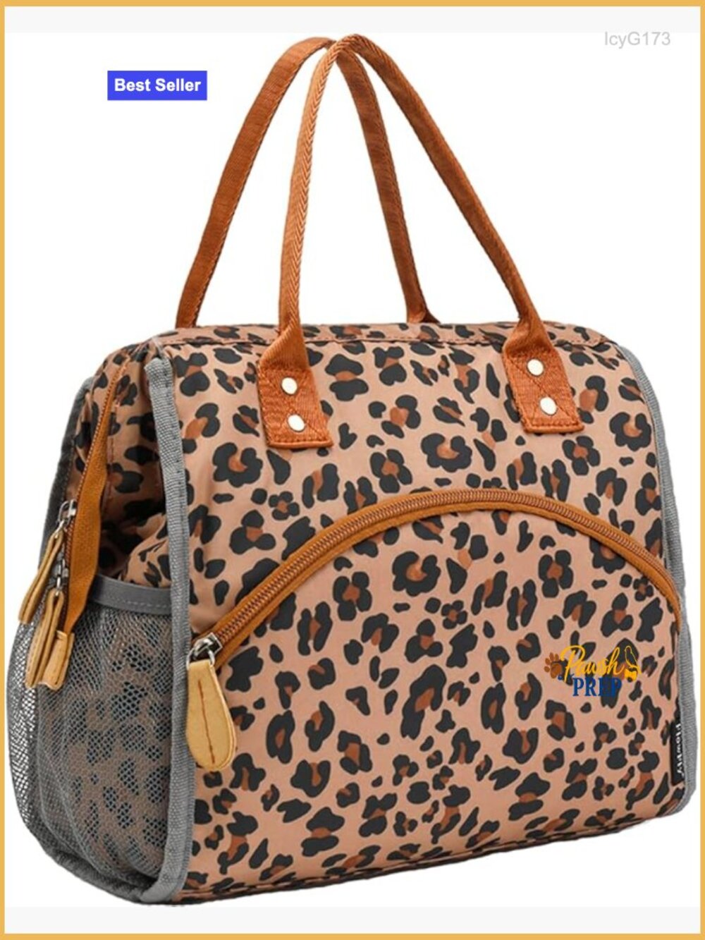 Insulated Lunch Bag Wide-Open Large Tote Leakproof Cooler with Drink Holder and